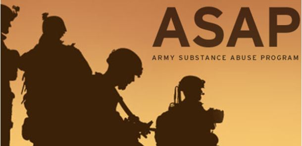 army substance abuse program logo